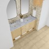 Marigot Single 72" Double (Vanity Only Pricing) in Sunwashed Oak